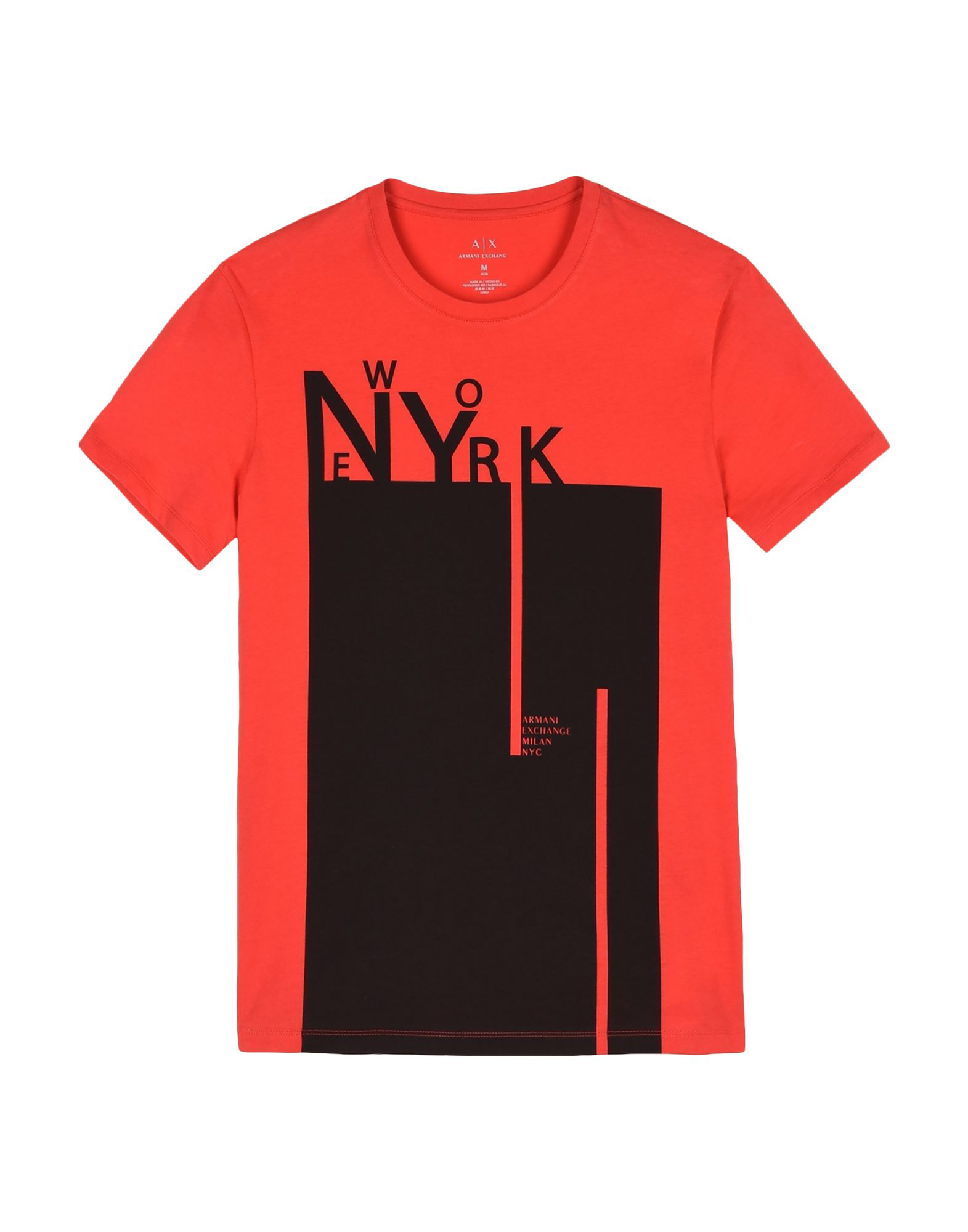 Armani Exchange Tshirts In Red ModeSens