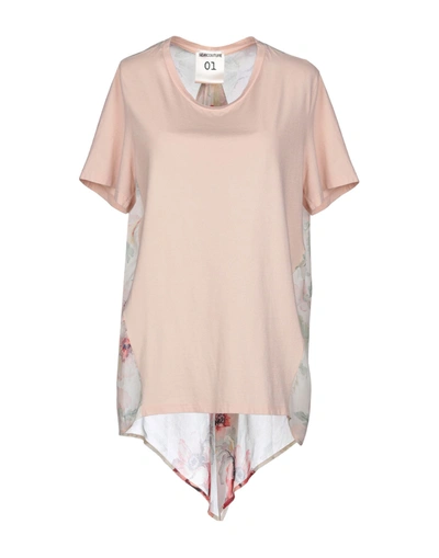 Semicouture T-shirt In Pink