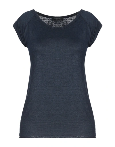 Anneclaire T-shirt In Dark Blue