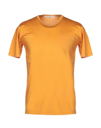 Golden Goose T-shirts In Ocher