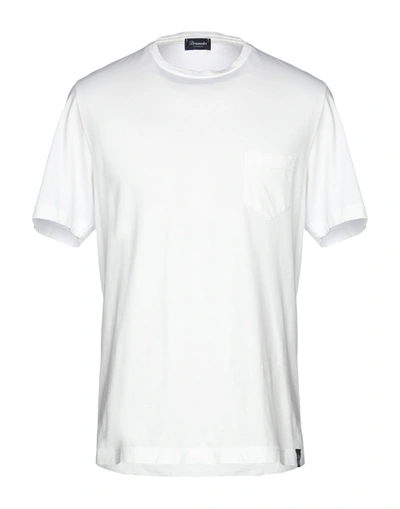 Drumohr T-shirts In White