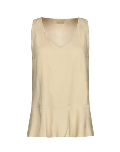 Brunello Cucinelli Top In Beige