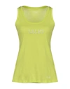 Liu •jo Tank Tops In Acid Green