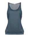 Malo Tank Top In Slate Blue