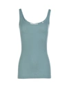 Vince Tank Tops In Green