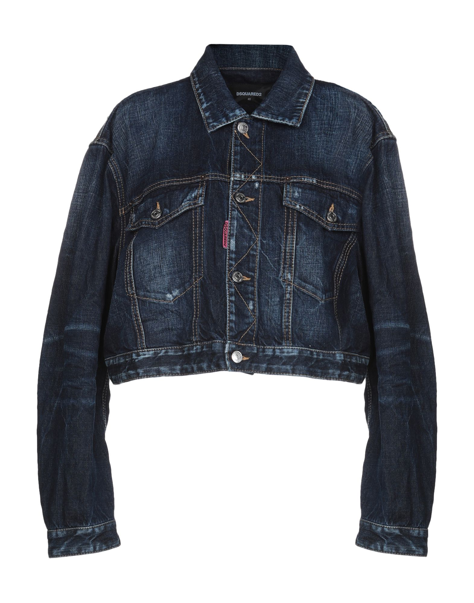 Dsquared2 Denim Jacket In Blue | ModeSens