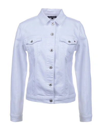 Tommy Hilfiger Denim Outerwear In White