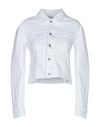 Dondup Denim Outerwear In White