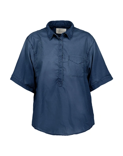 Current Elliott Denim Shirt In Blue
