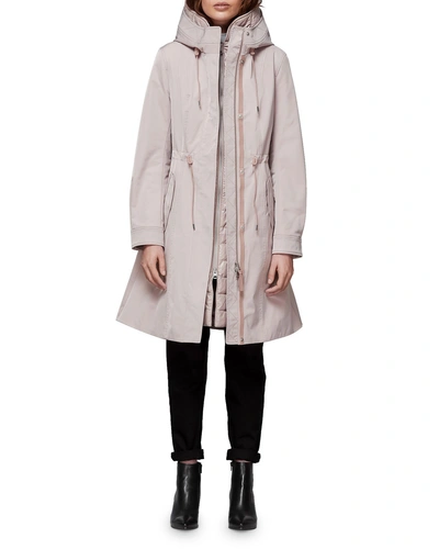 Mackage Kait 2 in 1 Parka Coat W Puffer Underlay In Pink ModeSens