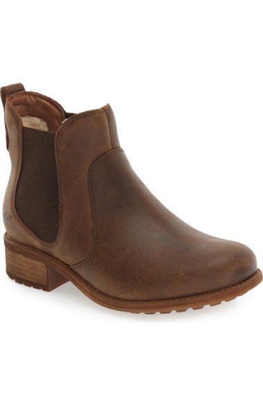 Ugg 'bonham' Chelsea Boot (women) In Stout Leather | ModeSens