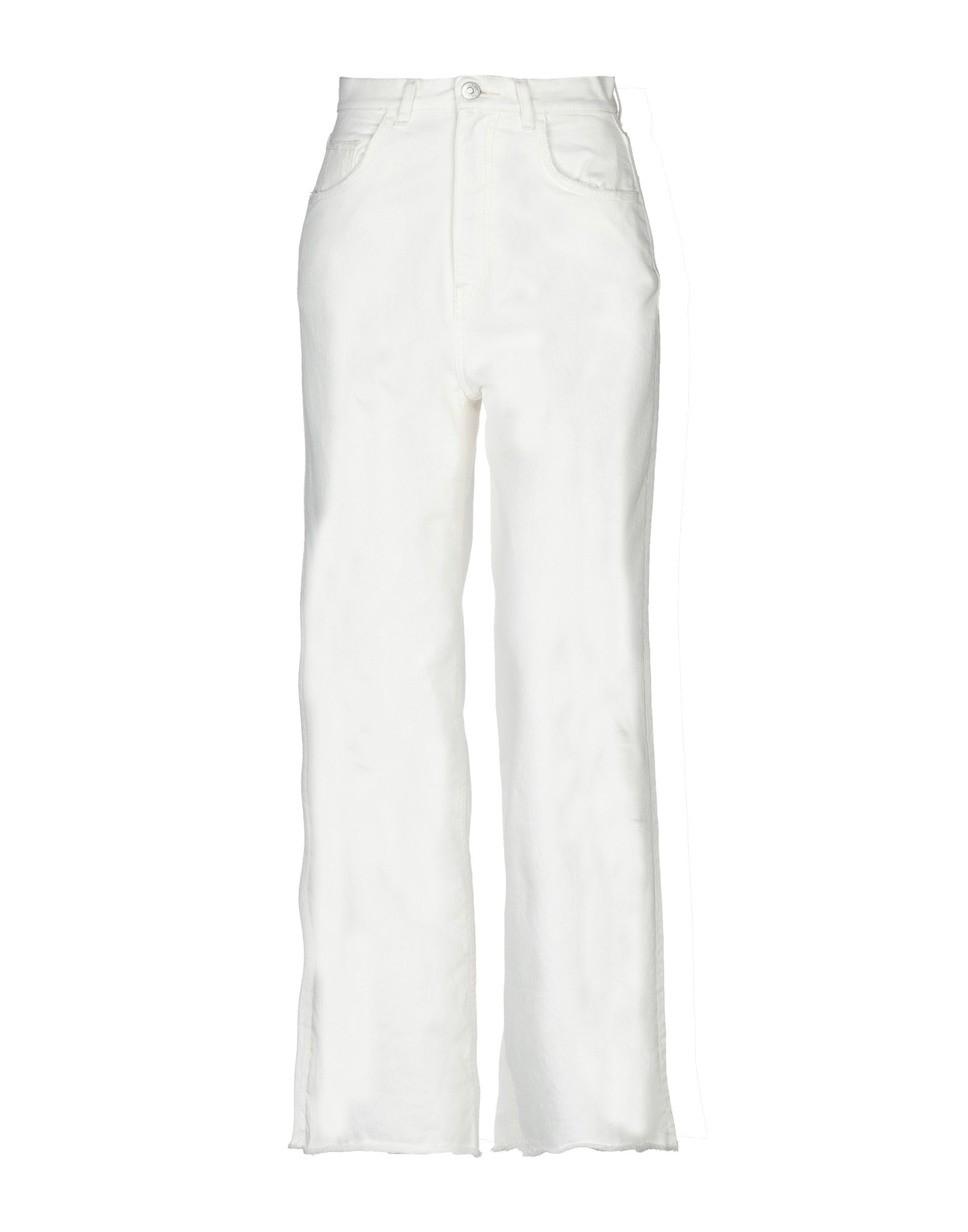 Haikure Denim Pants In White | ModeSens