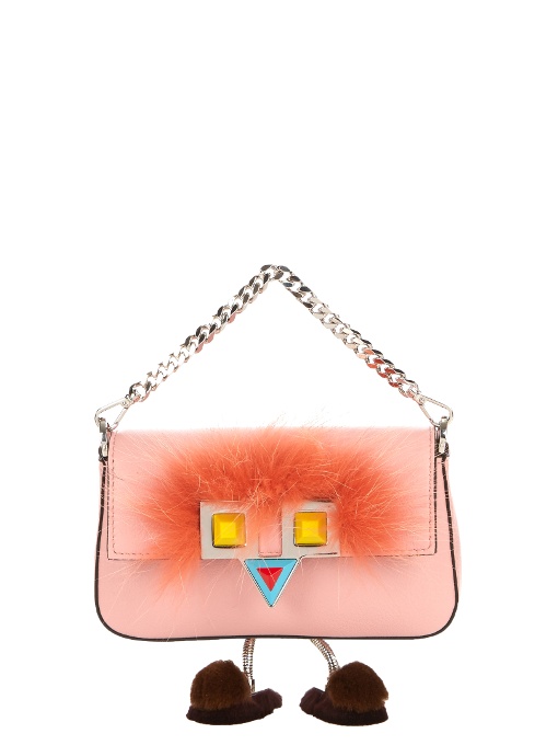 fendi micro flat baguette