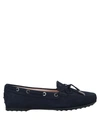 Tod's Loafers In Dark Blue