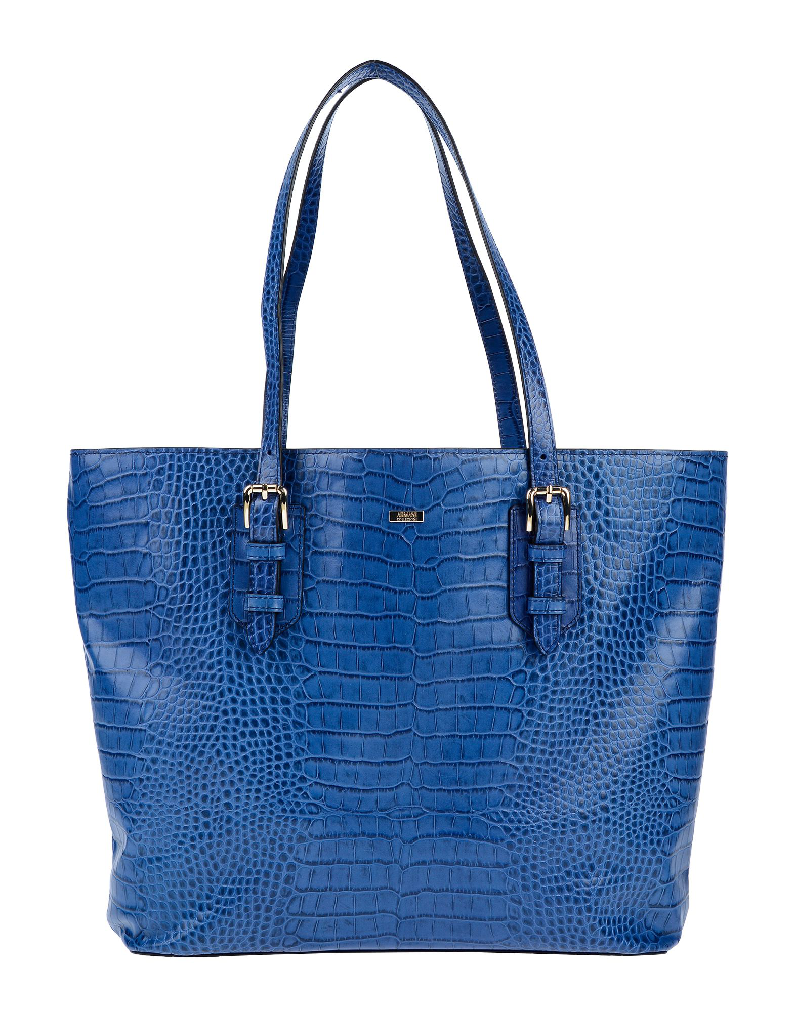 Armani Collezioni Handbags In Blue | ModeSens