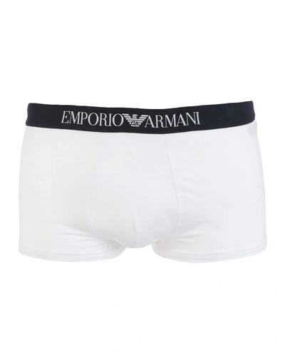Emporio Armani Boxers In White