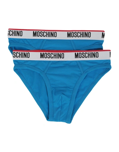 Moschino Briefs In Azure