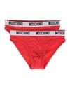 Moschino Briefs In Red