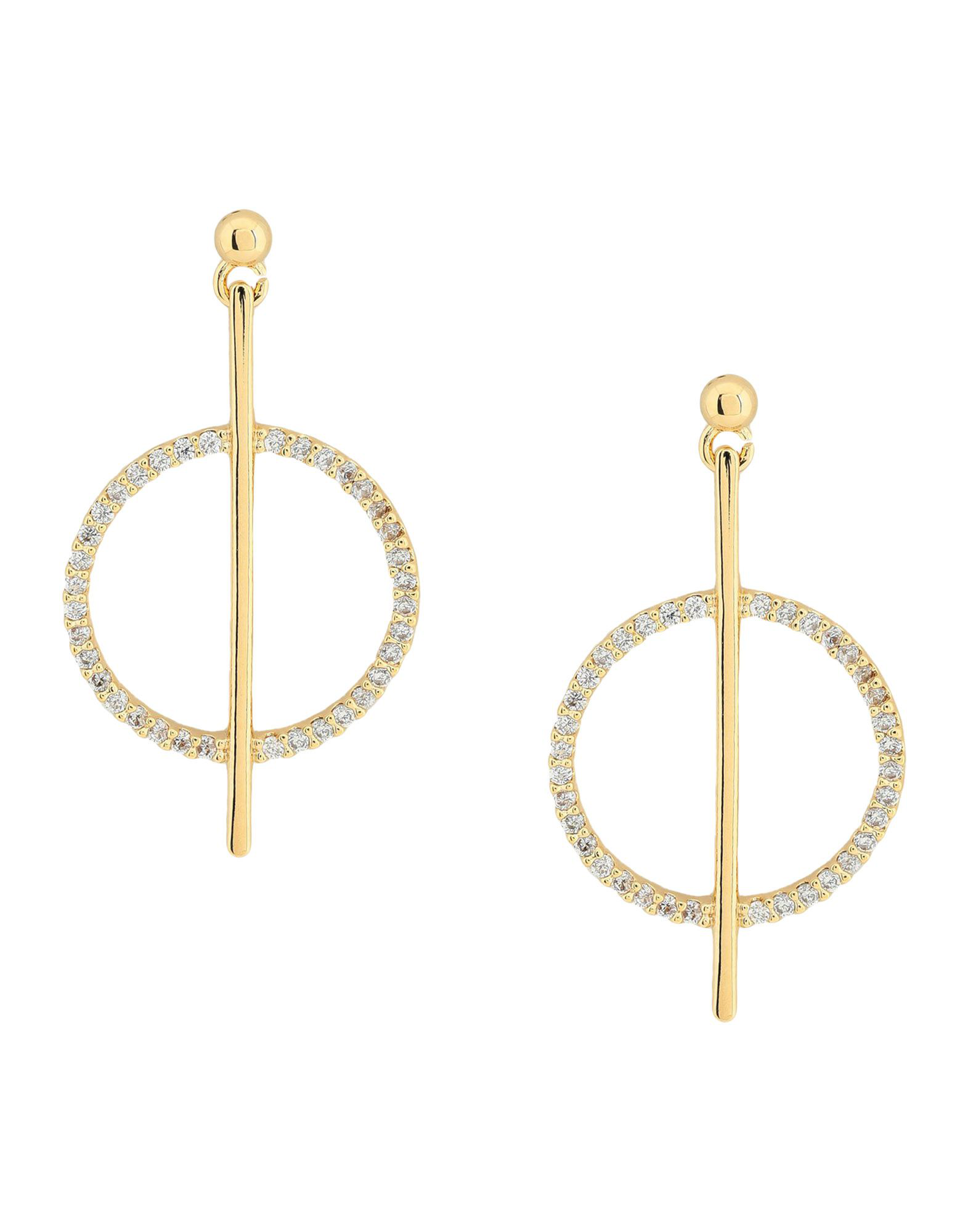 Astrid & Miyu Earrings In Gold | ModeSens