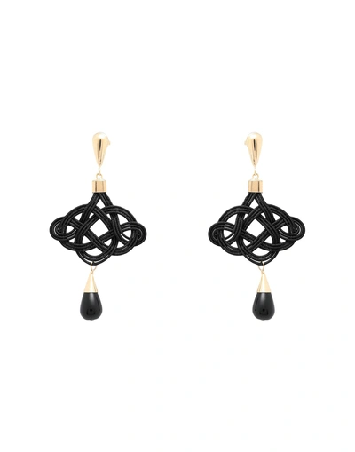 Anna E Alex Earrings In Black