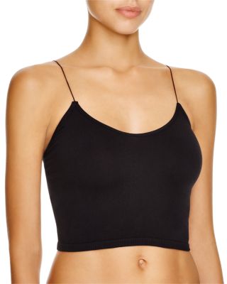 skinny strap crop tank