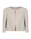 Alberta Ferretti Suit Jackets In Beige