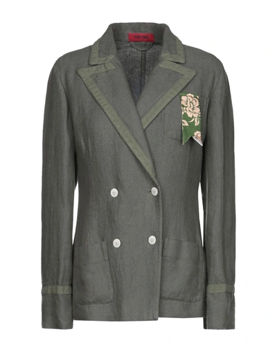 The Gigi Suit Jackets In Military Green