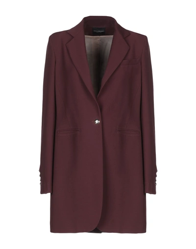 Atos Lombardini Blazer In Garnet