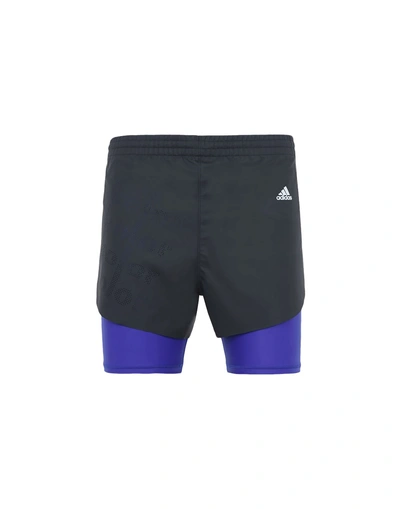 Adidas By Kolor Shorts & Bermuda In Black