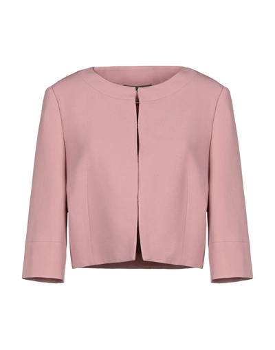 Alberta Ferretti Suit Jackets In Pastel Pink