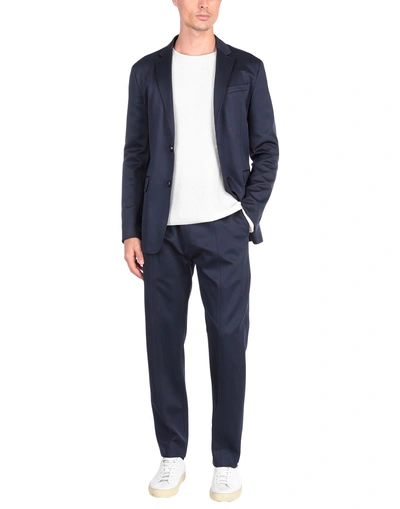 Givenchy Suits In Dark Blue