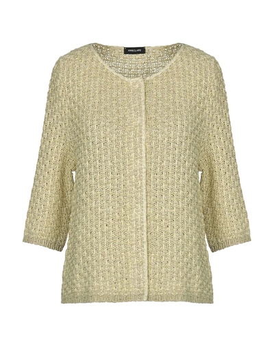 Anneclaire Cardigan In Light Green