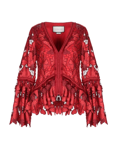 Alexis Blouse In Red