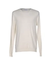 Dondup Sweaters In Ivory