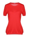 Malo Sweaters In Red