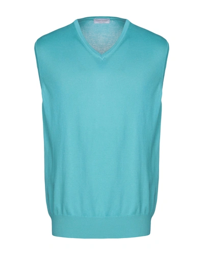 Gran Sasso Sweaters In Turquoise