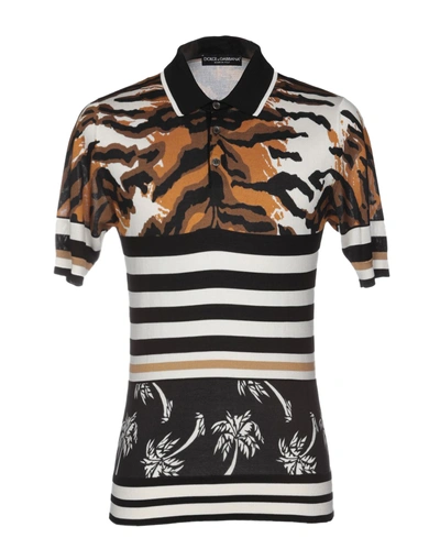 Dolce & Gabbana Sweaters In Black