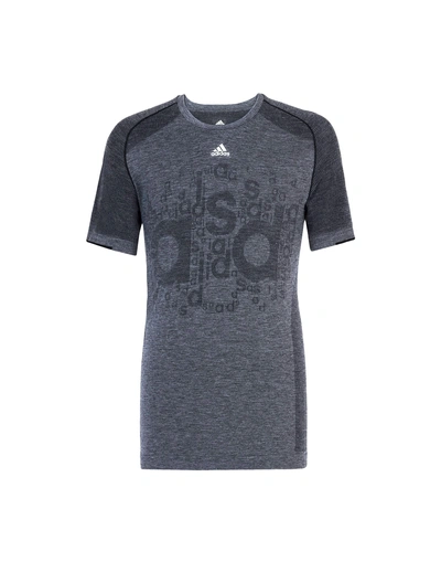 Adidas By Kolor T-shirt In Steel Grey