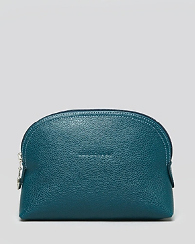 Longchamp Cosmetics Case - Dome In Duck Blue