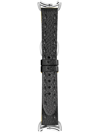 Fendi Selleria Black Leather Watch Strap, 18mm