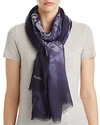 Max Mara Carella Scarf In Navy