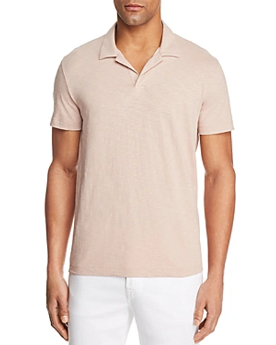 Theory Willem Short Sleeve Polo Shirt In Lotus