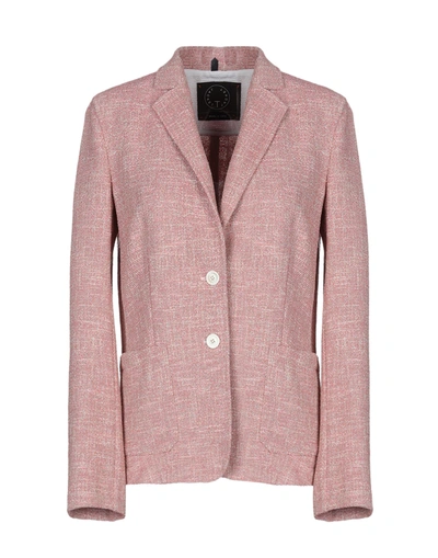 T-jacket By Tonello Suit Jackets In Pink