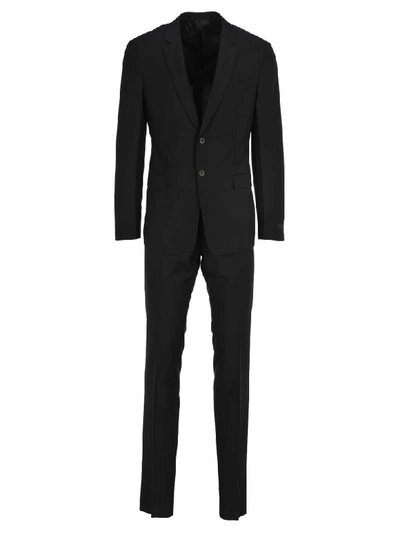Prada Classic Two-piece Suit In Black