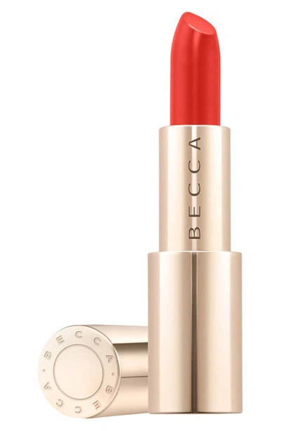 Becca Ultimate Lipstick Love Poppy (w) 0.12 oz/ 3.3 G