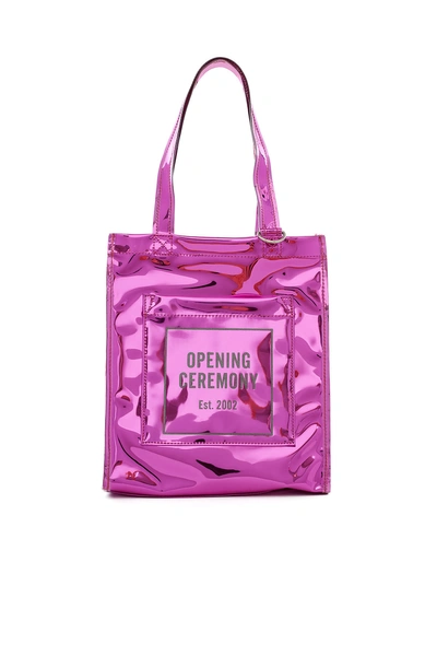 Opening Ceremony Mirror Oc Tote Bag In Pink