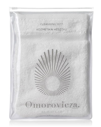 Omorovicza Cleansing Mitt In White