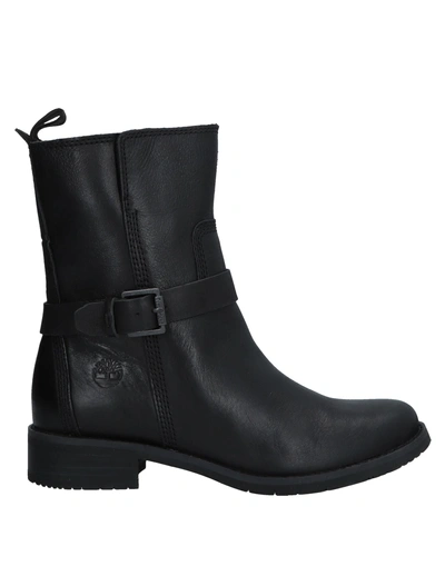 Timberland Ankle Boots In Black