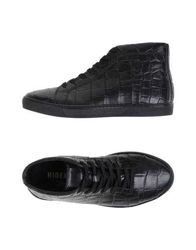 Hide & Jack Sneakers In Black