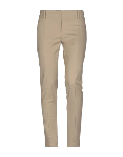 Patrizia Pepe Casual Pants In Light Brown